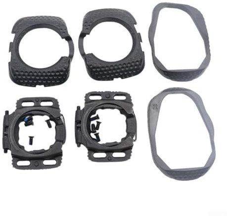 für WAHOO Rennrad-Pedal-Stollen für Fahrrad-Ersatzteile, Clip-Set für SpeedPlay, Rennrad-Pedal-Stollenabdeckung, Pedalklampen-Clip, Fahrradteile (grau)