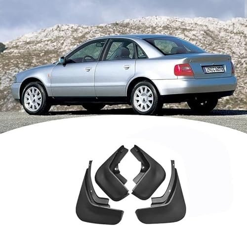 YYlong Auto Schmutzfänger Für Audi A4 B7 B8 B9 2004-2022 Spritzschutz Kotflügel Schlamm Flattert Schutz Splash Kotflügelschoner Schlamm Klappen