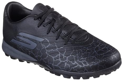 Skechers Boys Gold Tf Astro Turf Football Boots - Black, UK5.5