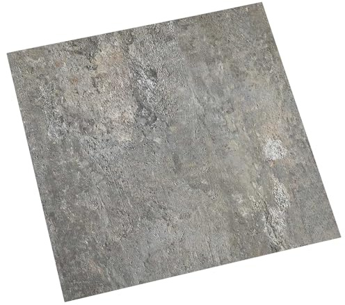 GeenYuu Pannelli autoadesivi in PVC, 30,5 x 30,5 cm, 20 pezzi, motivo pietre, antiscivolo, impermeabili, per soggiorno, camera da letto, cucina, ristrutturazione, isolamento acustico e isolamento