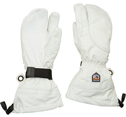 Hestra GTX XCR Damen Ski 3 Fäustling Handschuh, elfenbein/weiß, 7 (mittelgroß), elfenbeinfarben/Weiß