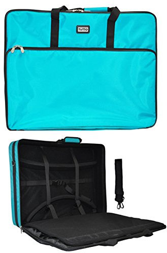 Türkis Tutto Stickerei Project Extra großer Tasche