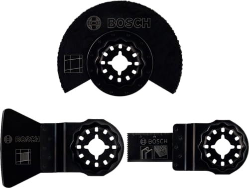 Bosch Accessories 3tlg. Starter Set Fliesen für Multifunktionswerkzeuge Starlock