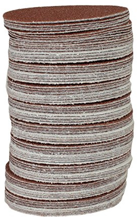 AB Tools 100pk Hook And Loop DA Sanding Grinding Abrasive Pad Mixed Grit 3 75mm