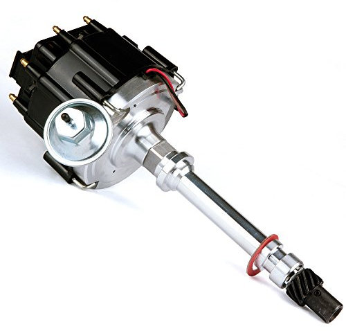 MAS Performance Ignition Distributor w/Cap & Rotor compatible with Chevy/GM SBC 350 BBC 454 HEI 65k coil 7500RPM DD-SBC-HEI-V8 850001R