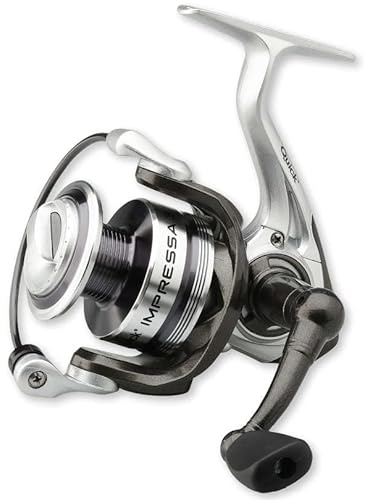 DAM Fiskerulle Quick IMPRESSA 3 – spinnrulle med 2 + 1 kullager av kolstål (1000 FD)