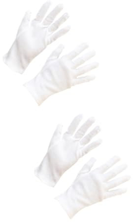 DOITOOL 2 Sätze Etikette-handschuhe Bequeme Baumwollhandschuhe Für Industriebauarbeiten Im Freien 12 Paar * 2