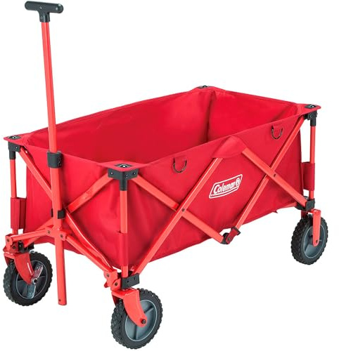 Coleman Faltbarer Mehrzweckwagen, 106 x 53 x 100 cm, Aluminium, Rot