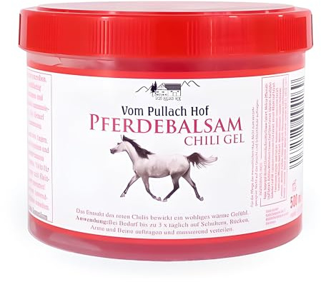 ECO PFERDEBALSAM CHILI GEL 500ml wärmend Pferdesalbe Pferdegel Sportgel Wärmegel Massagegel Balsam Creme 69