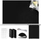 Store Occultant sans Percage, 300x150cm Rideau Occultant Pare Soleil Fenetre de Toit Maison, Protection Solaire Film Occultant Fenetre Portable pour Chambre, Grenierm, Fenêtre, Noir