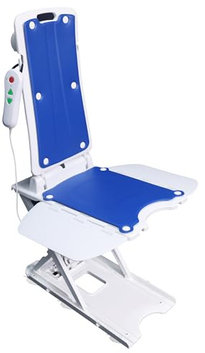 Electric Chair Lift - Lift Elderly from Floor, IPX8 Waterproof Chair Lift with Remote Control, Support Up to 300 LBS, for Elderly & Disabled Fall Assist Device Assistance