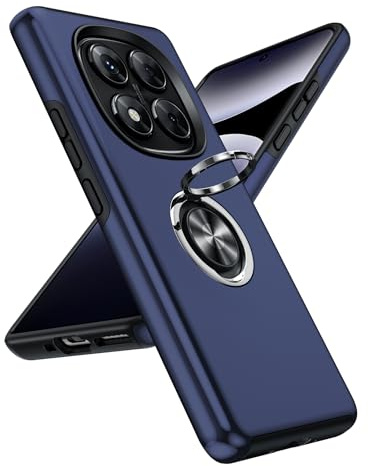 LeYi Funda para Xiaomi Redmi Note 14 Pro 4G 5G/Note Pro Plus 5 G Carcasa, Azul