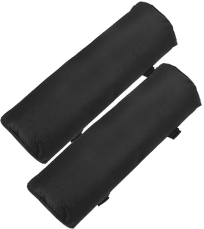 IMIKEYA 2Stücke Tragbare Armlehnenpolster für Faltstühle Einstellbare Armlehne Kissen für Relaxsessel Gartenstuhl Zubehör Büro Camping und Strand