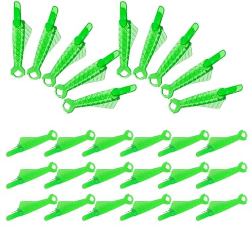 Uonlytech 30pezzi Infila Aghi Automatico Forma di Pesce Inseritore di Aghi per Cucire Compatibile Diverse Macchine da Cucire Strumento Portatile e Resistente per Artigianato e Ricamo
