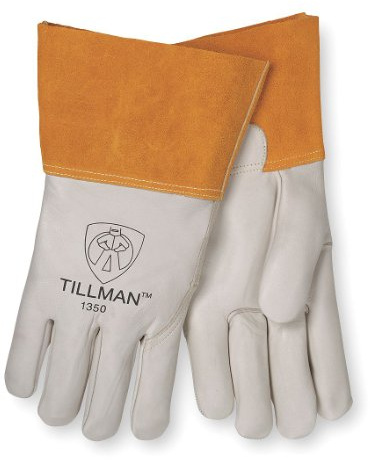 Tillman Welding Gloves, MIG, M, 12 In. L, Wing, PR
