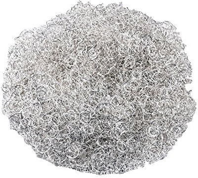 Luxtor - 50g Engelshaar Silber Lametta Tischdeko Christbaumschmuck Deko Adventskranz