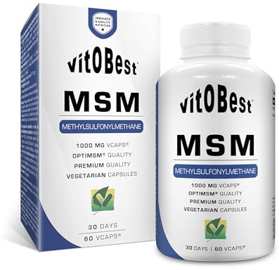 MSM 60 Caps. - Suplementos Alimentación y Suplementos Deportivos - Vitobest