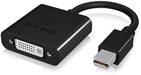 Icy Box IB-AC537 Adaptateur Mini-DP vers DVI Noir