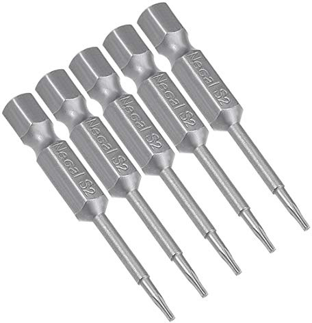 Sourcingmap - Brocas de destornillador Torx T8 magnéticas, 50 mm de longitud