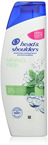Head and shoulders Menthol Fresh Anti-Schuppen-Shampoo, 280 ml, 4 Stück