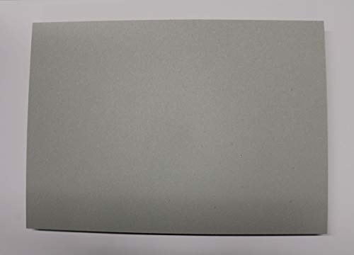 100 Stück Graukarton Format DIN A4 (210 x 297 mm) 1,0mm starke Graupappe Sonderformate des Maschinengraukartons ist auf Anfrage möglich