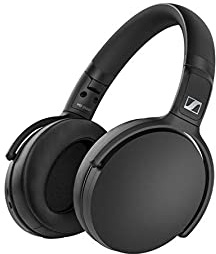 Sennheiser HD 350BT Wireless Bluetooth 5.0 Headphones - 30 Hours Battery Life, USB-C Fast Charging, Virtual Assistant Button, Foldable - Black