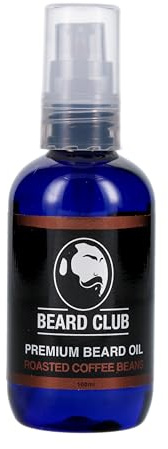 Beard Club - Bartöl - Roasted Coffee Beans Bartöl Herren - Ideale Bartpflege und Bart öl (Beard Oil) für Männer - 100ml