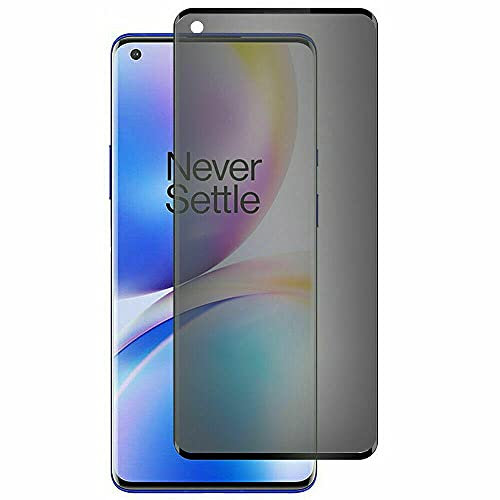 MIBQM 3 piezas For OnePlus 9 8 7 7t Pro, tempered Privacidad Película protectora de pantalla-For OnePlus 7 Pro