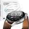 NEWZEROL 4 Packs Compatible for Huawei Watch GT 3(46MM Version) / GT Runner,Tempered Glass Screen Protector High Resolution Tempered Glass Screen Protector Protective Film for GT3 46mm- Transparent