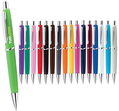 Penne con scritta personalizzata Penna Gadget Personalizzabili Logo personalizzato Bomboniera, Matrimonio, Comunione Anniversario Regalo Aziendale Pubblicitaria da Personalizzare Biro Personalizzabile