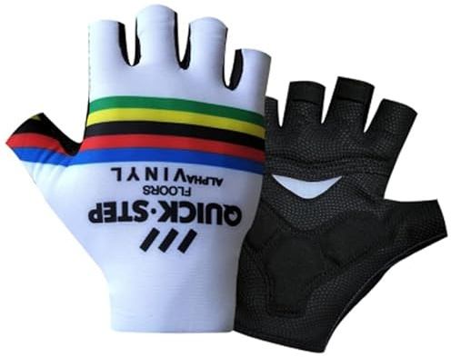 SGCIKER Pro Team Orica Cycling Gloves,Summer Half Finger Sports Bike Gloves