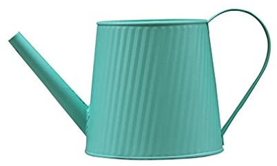 NEWCES Regadera Regadera de Hierro Regadera de Pico Largo Regadera de Metal Regadera for Interior Regadera de Plantas al Aire Libre Regaderas Verdes de 1500 ml