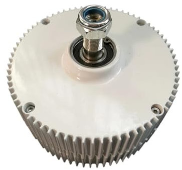 Aerogenerador, Alternador de imán permanente de baja velocidad del viento, 300W, 12/24V, arranque, bajas RPM, piezas de turbina aeroneradora, piezas del nerador de agua DIY,kit de aerogenerador(Singl