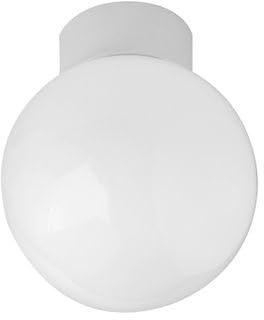 EVOLEC 100W Bathroom Ceiling Globe Fitting BC Lamp IP44 B100W