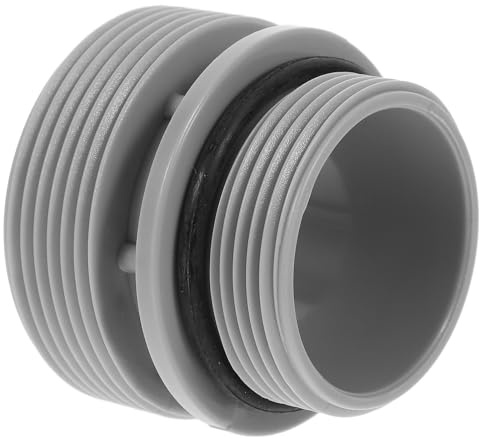 SHOWERORO Adaptador de Bomba para Piscina 40 MM Compatible con Filtro de Piscina Conexión para Manguera de Bomba de Filtro Accesorio de Repuesto y Accesorios 1 Pieza