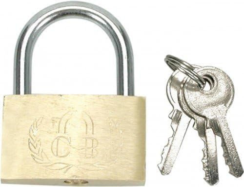 77400 – Laiton Nickelé Cadenas 40 mm