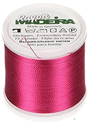 Madeira Rayon No.40 Maschinenstickgarn, 200 Meter Länge, #1310 Rosa