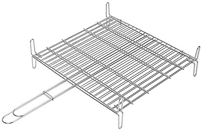 Sauvic 02679 Griglia Doppia Inossidabile 25x30 cm