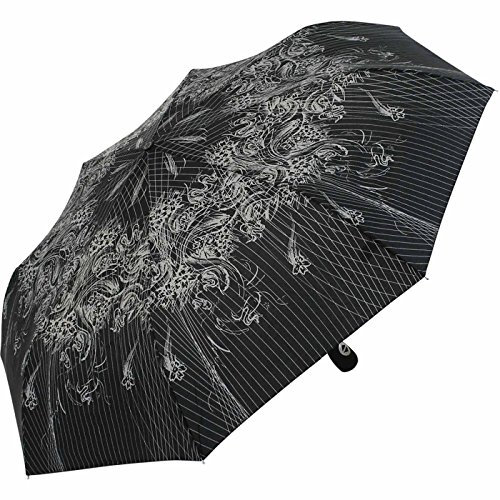 Damen Taschenschirm Pierre Cardin Auf-Zu-Automatik - Elegance - schwarz