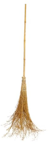 Besom Broom Bamboo Handle