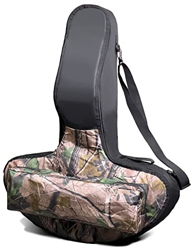 Alephnull Weiche Armbrusttasche für die Outdoor-Jagd Gepolsterte Armbrust-Aufbewahrungstasche in T-Shirt-Form Taktischer Armbrust-Rucksack für Armbrüste mit Zielfernrohr