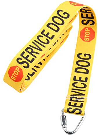 Therapy/Reactive/Service Dog Leash Sleeve Dot Not Pet Working Dog Sleeve Service Pet Leash Wrap (Service D)