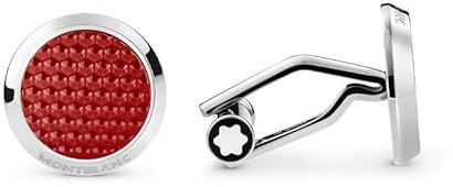 Montblanc Manschettenknöpfe Cufflinks Red Hour 130269 Marke, Einheitsgröße, Nicht-Edelmetall, Kein Edelstein