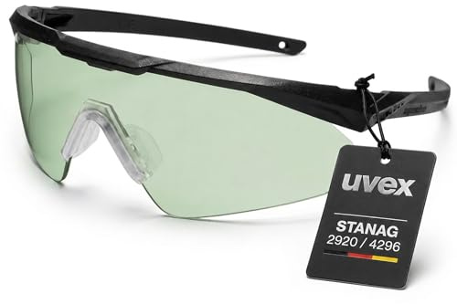 Uvex apache spec variomatic – självtonande skyddsglasögon för sportskydd, imfria och reptåliga, lämpliga för träning och skytte – STANAG 2920/4296