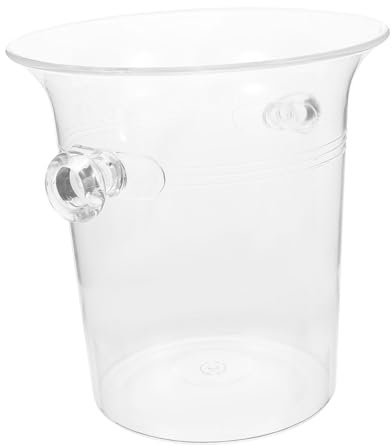 MAGICLULU Tragbarer Wein-bier-eimer mit Großer Kapazität Bar-eisbehälter Acryl-design