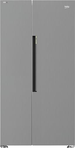 Beko HarvestFresh™ ASP342NDVPX American Fridge Freezer - Stainless Steel - E Rated
