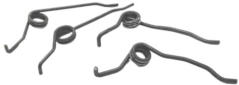 Pommeau Levier Loquet Ressort interne à boudin, Lot de 4 ressorts de rappel de serrure de porte à 90/165 degrés, verrouillage intérieur rétractable par torsion, accessoire de réparation de carrosserie