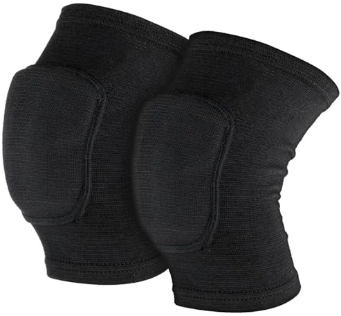 Fenglin-joy Rodilleras Voleibol para Niño,1 par Rodilleras Baile Elásticas Rodillera para Danza Circunferencia del muslo: 21-30 cm para danza Voleibol Fútbol Yoga tenis ciclismo jogging