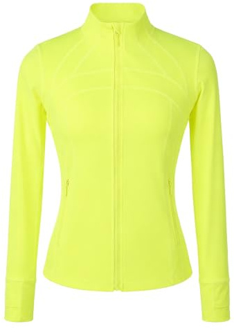 Kmarouse Eiskunstlauf Jacke Damen Teen Full Zip Training Eisbahn Warm Up