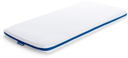 AEROSLEEP - Evolution Pack 2-i-1: Madrass + SafeSleep 3D babysängsskydd - överlägsen kvalitet - temperaturreglering - fuktabsorption - 100% PES - 90 x 40 cm - vit